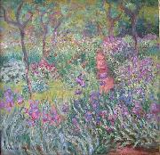 Claude Monet The Artist's Garden at Giverny. France oil painting artist